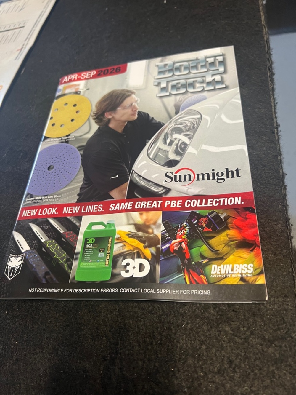 Body Tech Sunmight Automotive Catalog - Red, White, Black